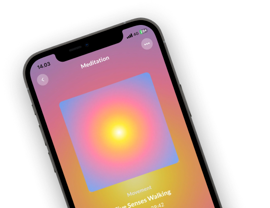 Meditation screen